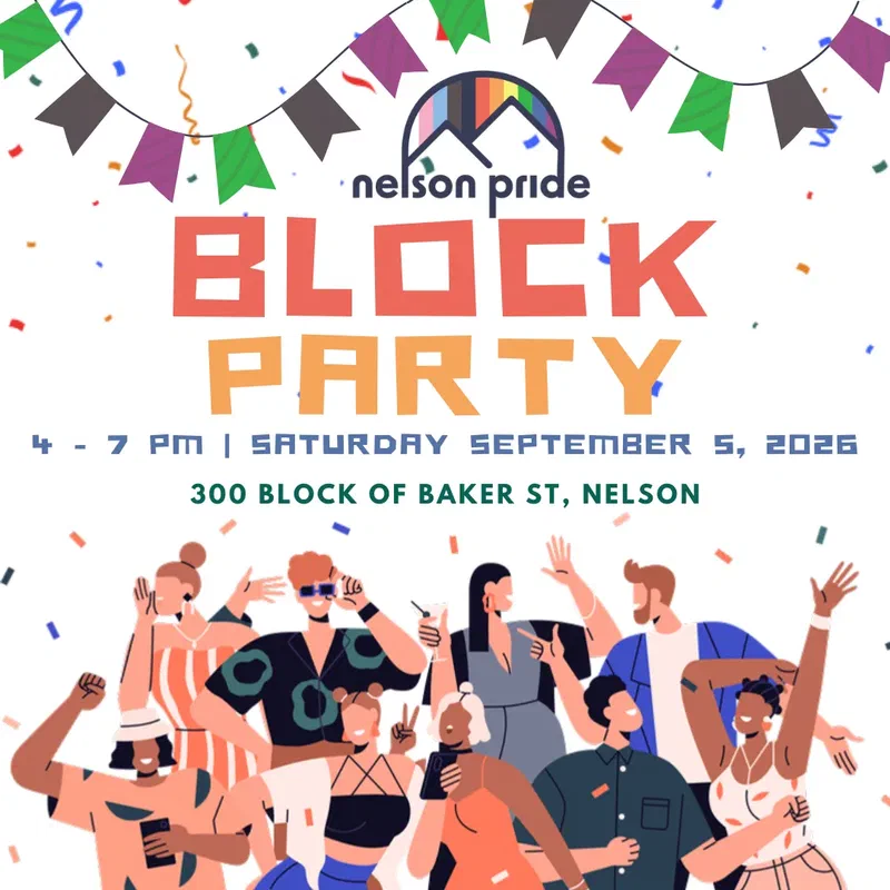 Block Party, Nelson Pride 2026 social post