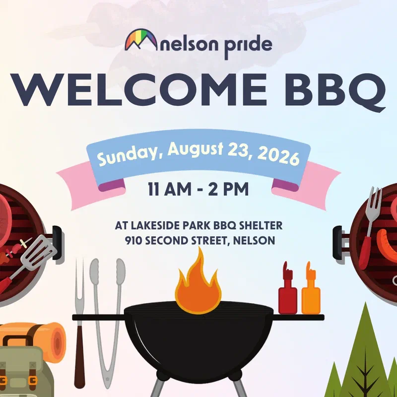 Welcome BBQ, Nelson Pride 2026 social post